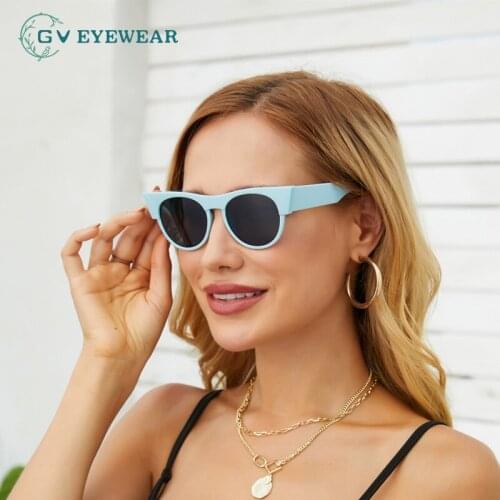 Woman and man trendy fashion sunglasses Europe and America UV400 round frame classic retro outdoor party sunglasses TAORED