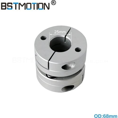 Shaft couplings 25mm 28mm 30mm 35mm Single disk coupler 55 N.m OD 68mm for CNC Motor shaft