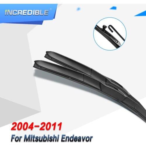 INCREDIBLE Hybrid Wiper Blades for Mitsubishi Endeavor Fit hook Arms