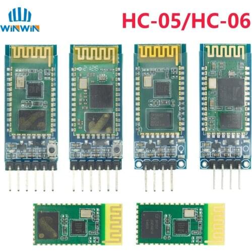 NEW HC-05 HC 05 hc-06 HC 06 RF Wireless Bluetooth Transceiver Slave Module RS232 / TTL to UART converter and adapter for arduino