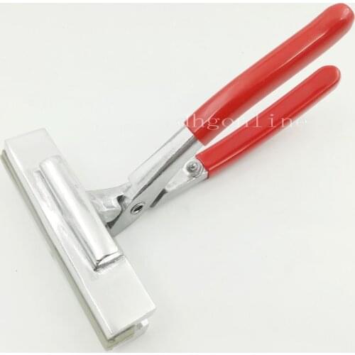 Stretched Canvas Plier Hand Tool For Stretching Canvas handles Red rubber Head Wide 120mm