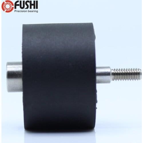 PU 635 bearing 5*30*30 mm Shaft 5mm Driven roller conveyor belt double bearing wear-resistant guide wheel for Elevators