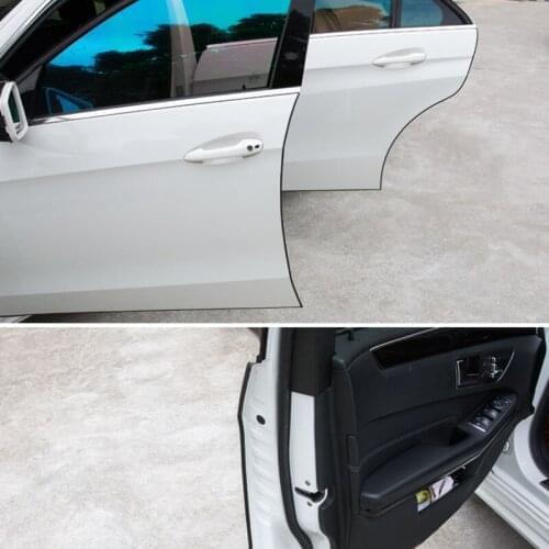 Anti-collision rubber car door edge scratch protection for Qashqai 2016 2017 Juke Sunny Note