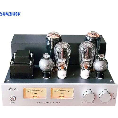 Sunbuck 2021 Hi-end 300B Push 845 Hi-Fi Tube Preamp Class A stereo Vacuum Tube Amplifier 2.0 channel 25W + 25W Power Amplifier