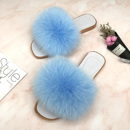 Jelly Sandals Summer Fur Slides Sandals Women 2021 Outside Luxury Shoes Slides Real Fur Slippers Flip Flops Female Beach Sandals