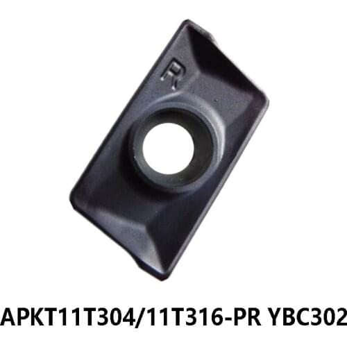 Original APKT 11T304 11T316 APKT11T304-PR APKT11T316-PR YBC302 APKT11T3 APKT11 Lathe Cutter Turning Tools CNC Cutting for Steel