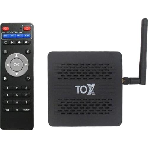TOX1 Amlogic S905X3 Android 9.0 TV Box 4GB 32GB TV Receivers 2.4G 5G WiFi 1000M LAN 4K HD Set top Box VS UGOOS X3 PRO
