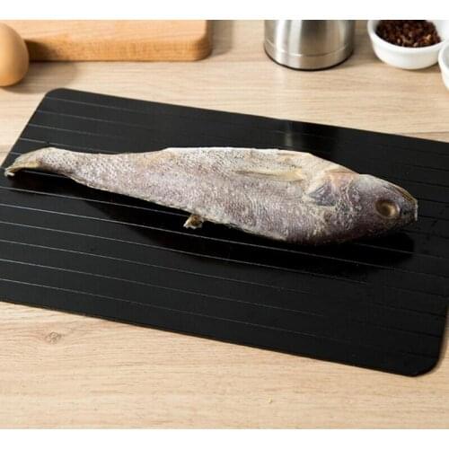 Defrosting Trays Japanese Thaw Plate Home Quick Thawing Plate Chopping Board Kitchen Steak Seafood Rapid Minute Unfreezing