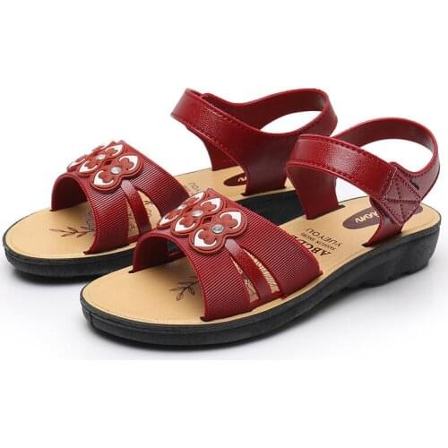 New Style Sandals Women 2021 Summer Flat Non-slip Casual Sandals And Slippers Female Sandals
