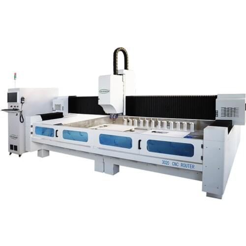 3015 3020 large processing marble sculpture cnc router atc 3d stone cutter granite cutting gemstone polishing engraving machine