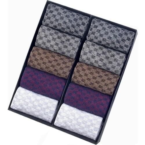 5 Pairs Lot High Quality Men Cotton Business Socks Comfortable Elite Casual Dress Ankle White Socks For Gifts