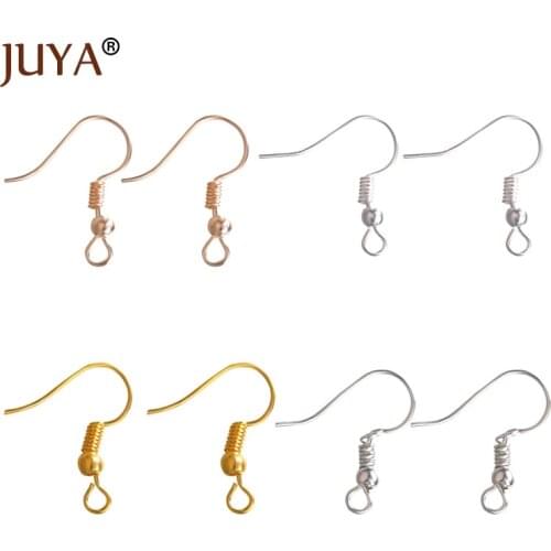 50pcs 20x19 DIY Earring Findings Earrings Clasps Hooks Fittings DIY Jewelry Making Accessories Iron Hook Earwire Jewelry