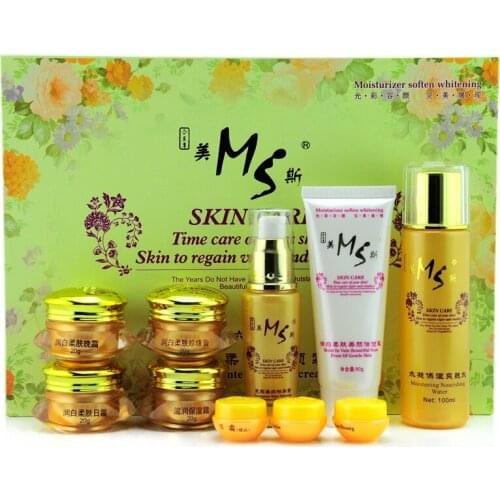 Free shipping whitening skin ecumenical cosmetics set moisturizing