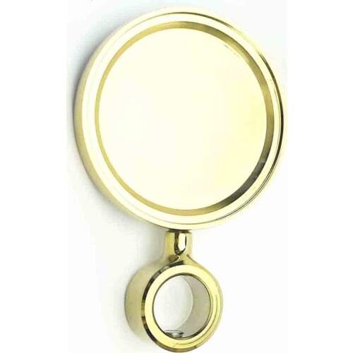 Free shipping Golden Round Metal Medallion