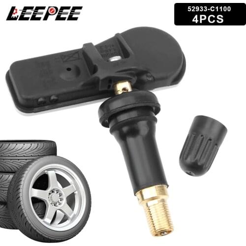 4 Piece/set Car Tire Pressure Monitor Sensor 52933-C1100 TPMS for Hyundai Creta IX25 Tucson I40 IX35 Sonata 2014-2018 Tucson