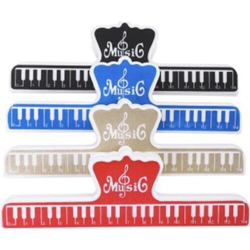 1Pcs Music Sheet Clip ABS Book Paper Holder Music Folder Musical Notation Clips Guitar Violin Piano Player Office Supplies
