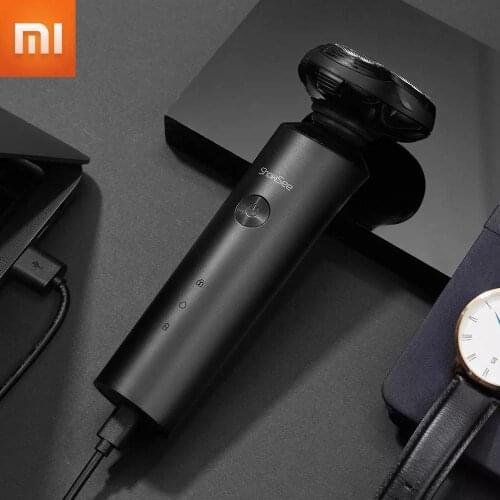 Xiaomi ShowSee Electric Shaver Dry Wet Beard Trimmer Rechargeable Waterproof Washable 3D Head Dual Blades Men Portable Razor