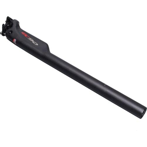 Lightweight 3K Carbon Fiber Bicycle Seatpost 27.2/30.8/31.6mm 350mm/400mm MTB Mountain Road Bike Seat Tubes