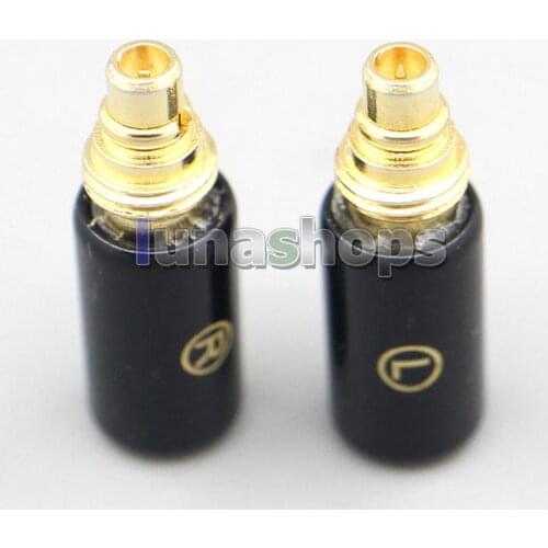 LN006830 1Pair Earphone Converter Pin Adapter For RHA CL1 Ceramic Male To MMCX Female