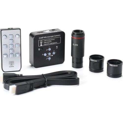 Micro-supply 21 megapixel industrial microscope camera HDMI high-definition camera with 0.5X electronic eyepiece