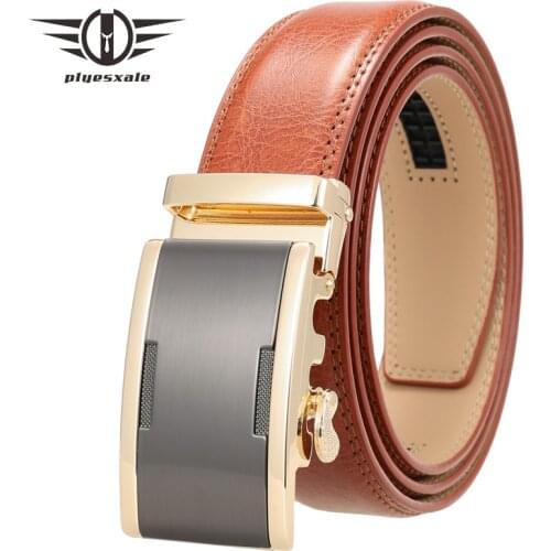 2021 Luxury Brand Genuine Leather Belt For Men Designer Automatic Ceinture Homme Luxe Marque Waistband Cinto Masculino B491