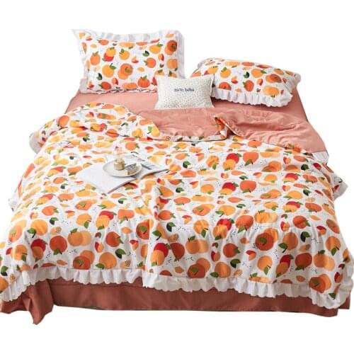 2021 New 200*230cm Bedspreads Washed Cotton Quilted Bed Cover Comforter Coverlet Summer Lace Quilt