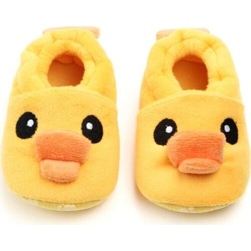 2019 Baby infant Autumn Winter Warm Shoes Prewalker Newborn Toddler Soft fleece Sole Shoes 0-18M