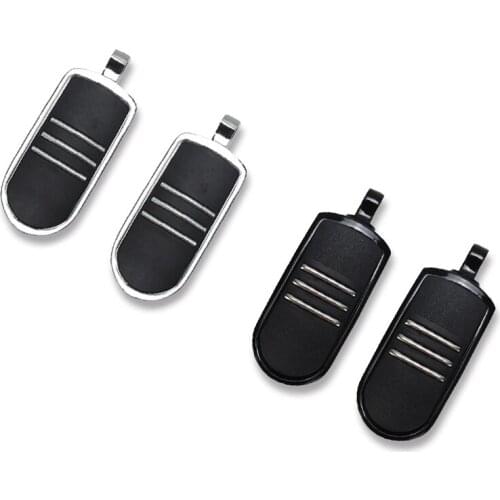 Motorcycle Engine Guard Highway Foot Pegs Footpeg 10mm Footrest Pedal Black/Chrome For Harley Touring Sportster XL Dyna Softail