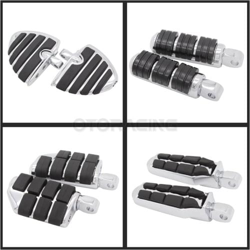 Motorcycle Driver Rider & Passenger Foot Pegs Footrests For Suzuki Intruder 1400 1500 LC Boulevard S83 C90 Marauder 800