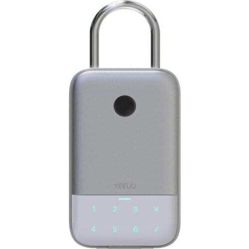 Simple new style home intelligent electronic password fingerprint padlock key box two models anti-theft and durable