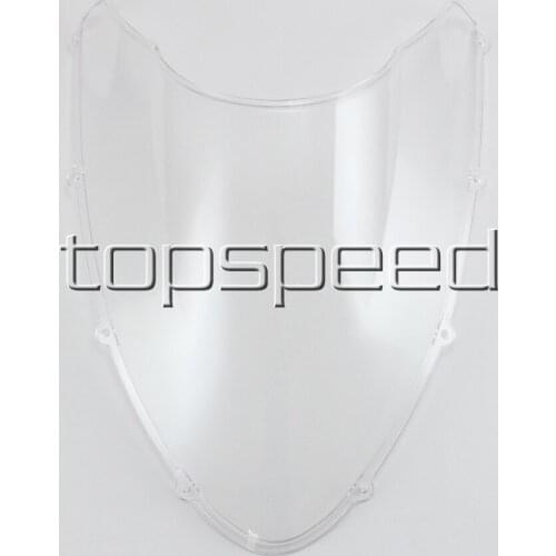 Transparent Clear Motorcycle Windshield Windscreen For Ducati 848 1098 1198