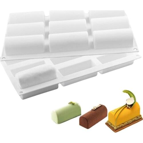 Silicone Cake Mold Chocolate DIY Cake Baking Decorating Tools Desserts Cakes Mould Candy Bakeware Molds Mini Cake Pan