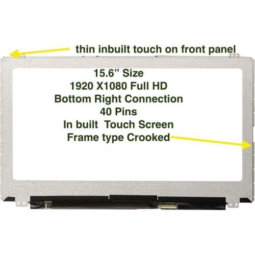 Lcd Screen LED Panel For DELL TOUCH 15.6 inch LP156WF5(SP)(C1)