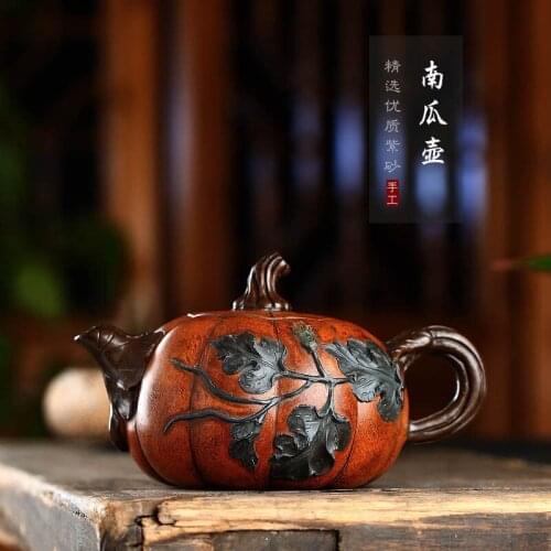 Taiwanese reflux pot wholesale pumpkin purple sand pot