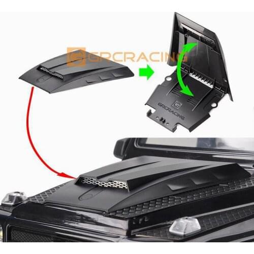 Traxxas trx-6 G63 TRX-4 G500 G162EB Concealed shell column + overhead engine cover Suitable for 1:10 RC tracked vehicles