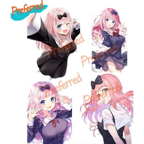 High Quality Decals Exterior Accessories Kaguya Sama Love Is War Fujiwara Chika Sweet Girl Car Motorcycle Sticker Decal