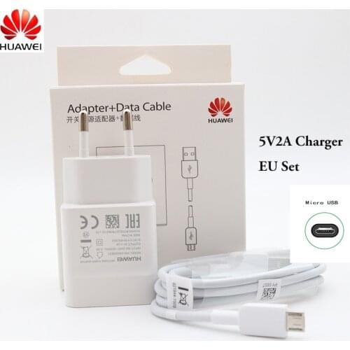Huawei 5V2A Charger Micro USB Data Cable Wall Travel adapter adaptieve maimang4 P6 P7 P8 honor 4 5 6 G7 8 9 Plus for P8 G9 lite
