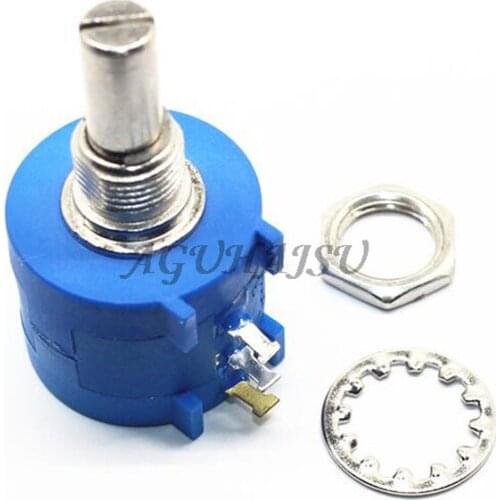1PCS 3590S-2-104L 3590S 100K ohm 104 3590S-2-104 3590S-104 Precision Multiturn Potentiometer 10 Ring Adjustable Resistor