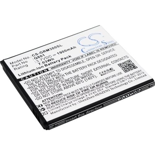 CS 1900mAh / 7.03Wh battery for Green Orange GO M3, M3 Q801