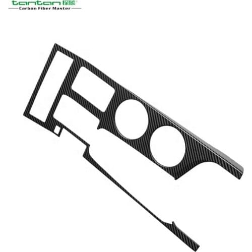 Car Accessories Interior Decoration Console Central Control Gear Panel Decorative Frame For LEXUS RC300 200t Carbon Fiber Sticky