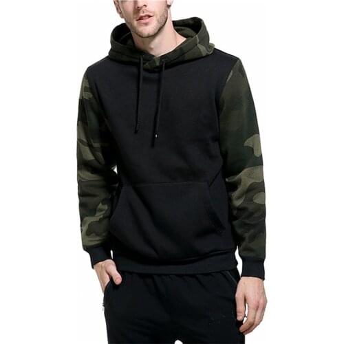 Bigsweety Mens Camouflage Hoodies