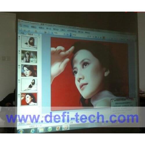 DfLabs gray color Rear projection film,White film for shop window