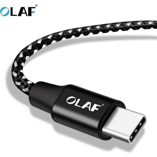 OLAF USB C for samsung galaxy s9 S8 Note 8 9 Cable type c For One plus 6 5t For XiaoMi mi6 mi5 1M 2M 3M Fast Charging Data Cable
