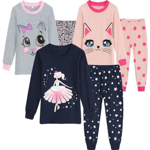 2021 New Autumn Spring Winter Baby Suit Set Cars Print Boys Girls Pyjamas Home Clothes Cotton Baby Sleepwear Girl Boy Sets