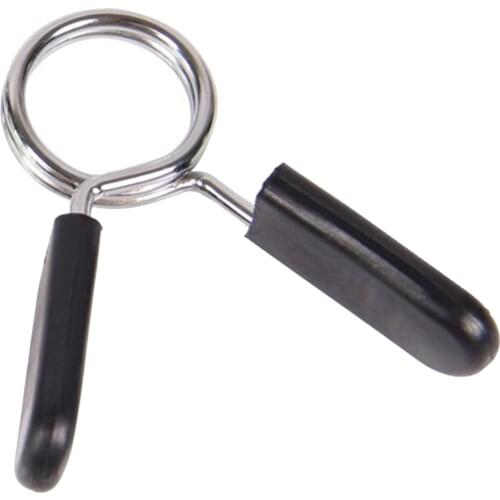 1pc Standard Barbell Spinlock Collars Weight Lifting Bar Spring Clamp Dumbbell Lock Steel Collar Clips Adjuster 24/25/28/30mm