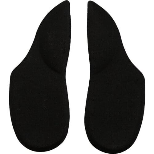 Pair Arch Support Flat Feet Cushion Pads Women High-Heel Shoes Insoles Inserts - black