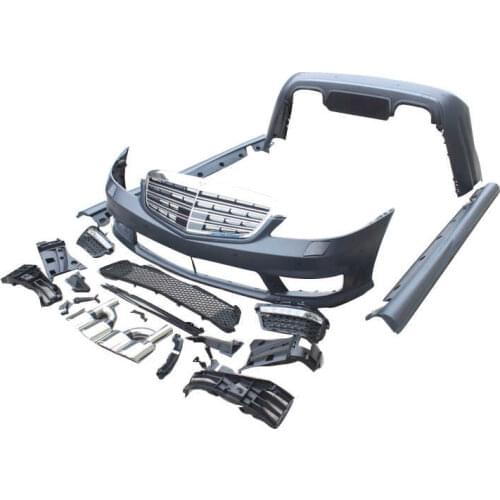 Suitable for Mercedes 06-13 Benz S-class W221 S63 / S65 Amg Big Encirclement Refitting Front and Rear Bar Net Tail Throat Side