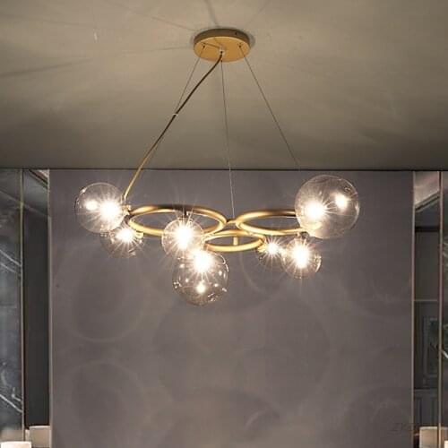 Nordic Postmodern Magic Bean Pendant Lights Simple Creative Living Room Home Decor Hanglamp Bedroom Decorative Hanging Lighting