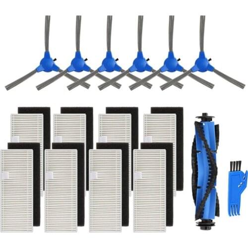 Replacement Kit For Eufy Robovac 11S Robovac 30 Robovac 30C Robovac 15C Robovac 12 Accessories, Vacuum Filter, Side Brush, Rolle