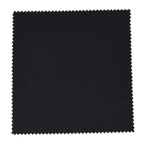 100pcs High qaulity microfiber Spectacle wiping cloth glasses cloth 15*15cm black jewelry cleaning cloth glasses cleaning cloth